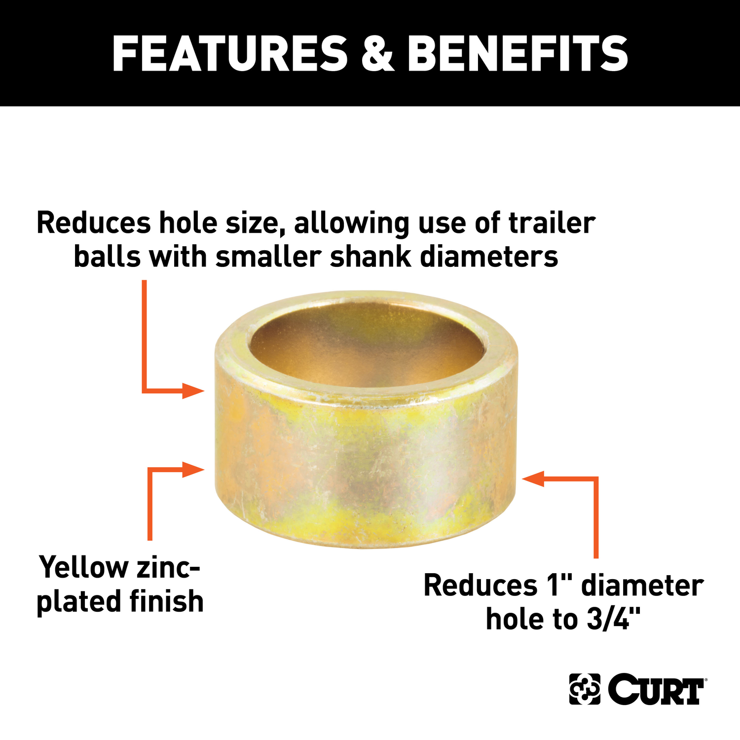 CURT Ball Reducer Bushing