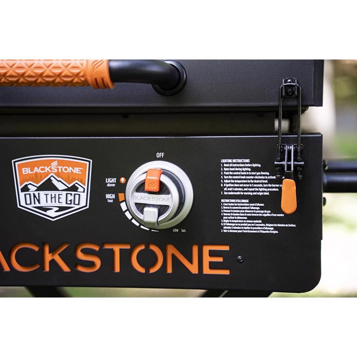 Blackstone On The Go 2 Burner Liquid Propane Outdoor Griddle Black