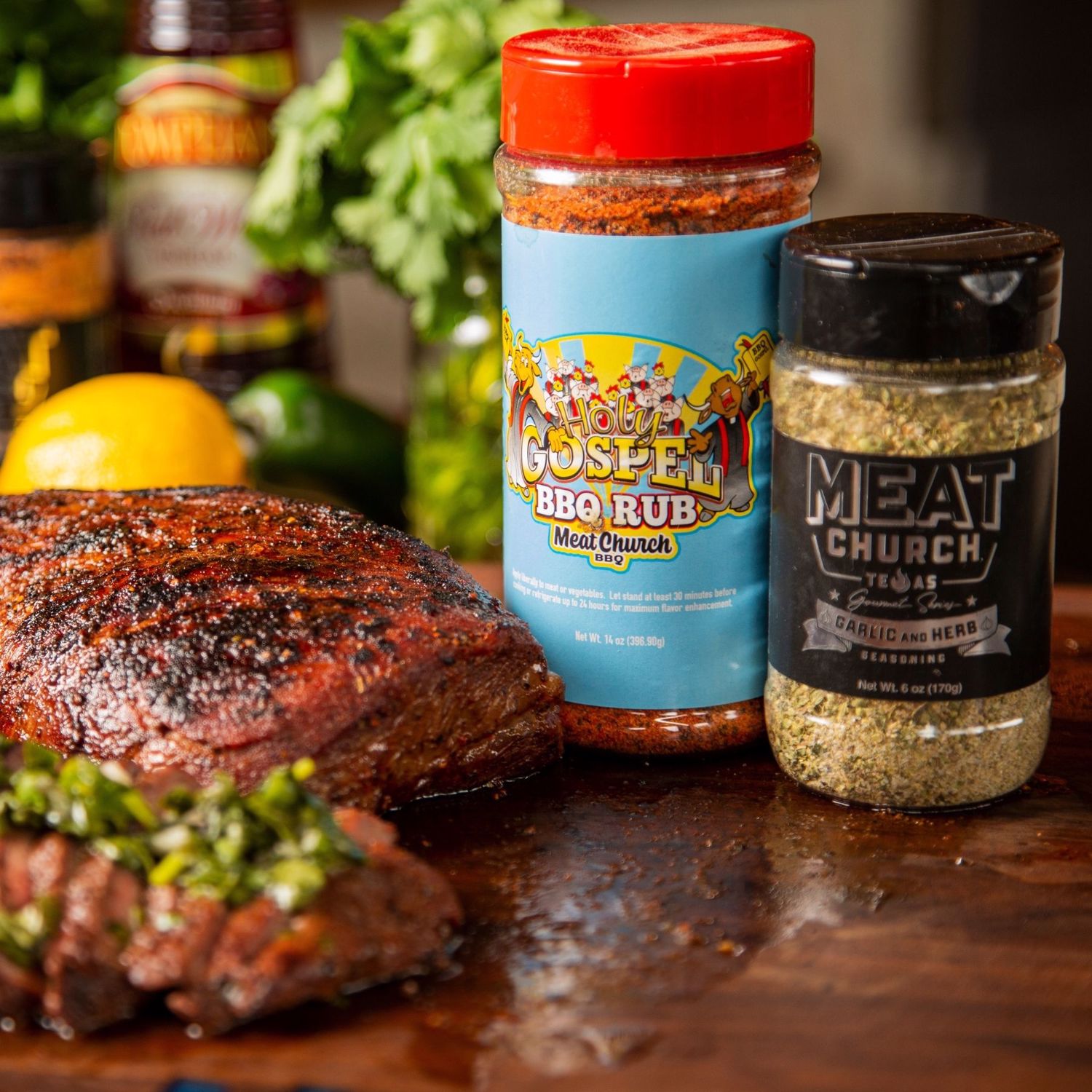 Meat Church Gourmet Series Garlic & Herb Seasoning 6 oz