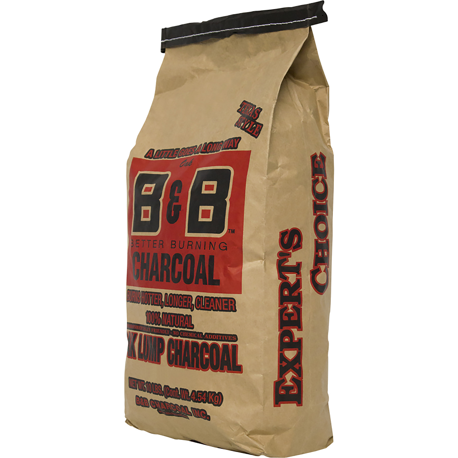 B&B Charcoal All Natural Oak Hardwood Lump Charcoal 10 lb
