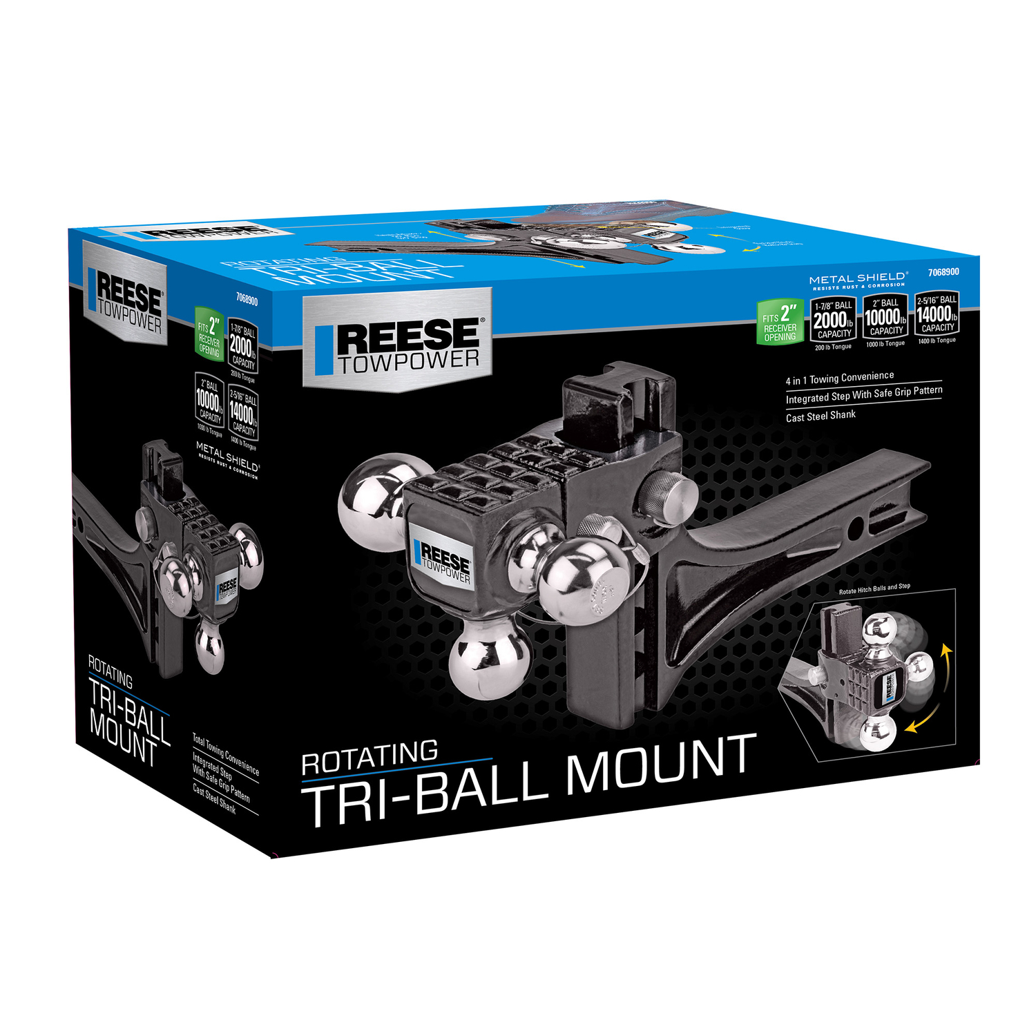 Reese Towpower 1.88 in. Tri-Ball Mount