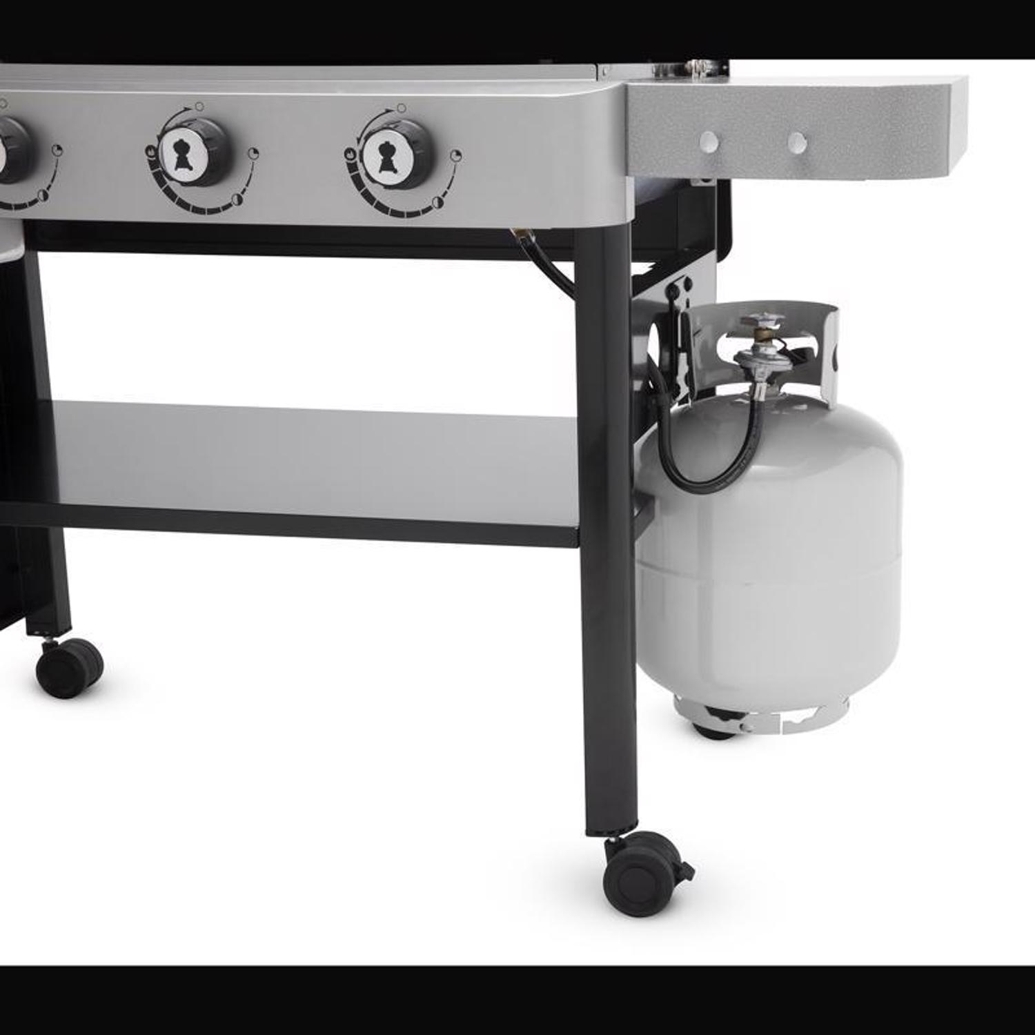 Weber 36 4 Burner Liquid Propane Outdoor Griddle Black