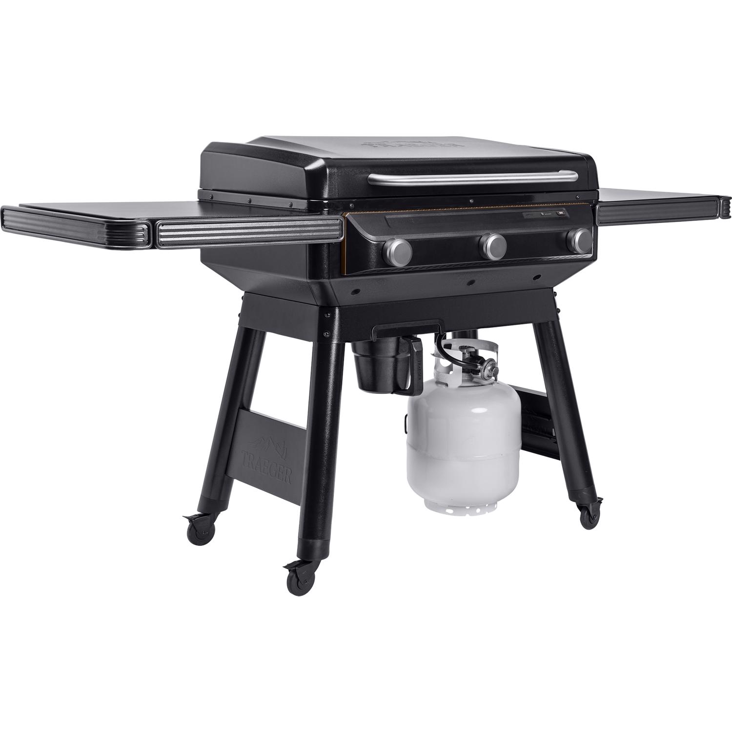 Traeger Flatrock 3 Burner Liquid Propane Outdoor Griddle Black