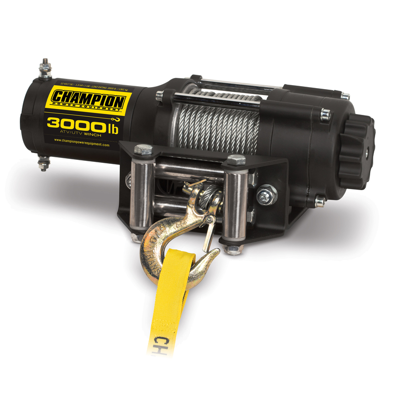 Champion 45.9 ft. 3000 lb 1.3 HP Permanent Magnet Electric Winch Wiring Kit