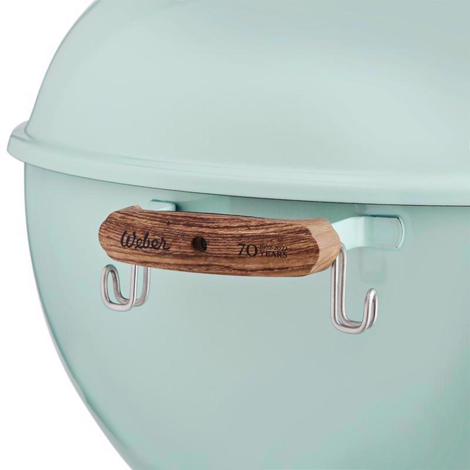 Weber 22 in. 70th Anniversary Kettle Charcoal Grill Rock N Roll Blue