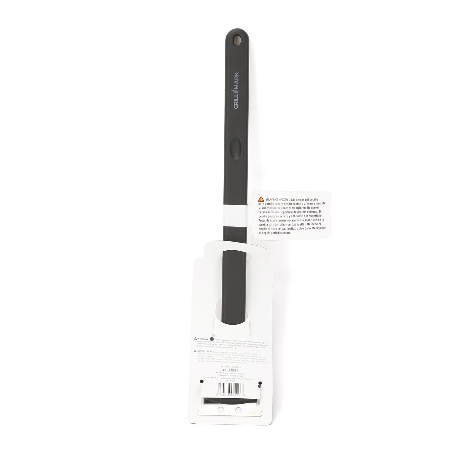 Grill Mark Grill Brush with Scraper 18 in. L 1 pk