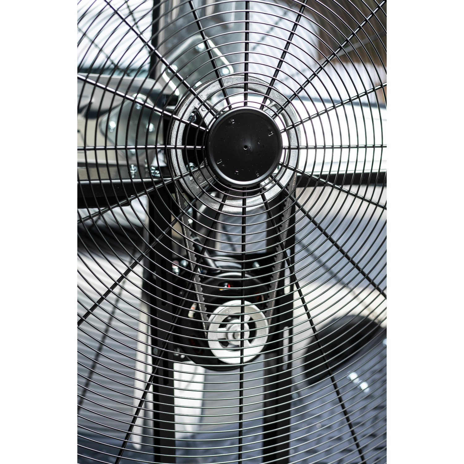KOOL-FLO 48.9 in. H X 42 in. D 2 speed Drum Fan