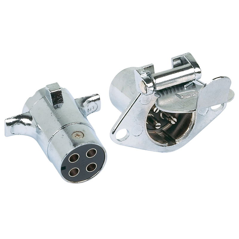 Hopkins 4 Round Trailer Connector