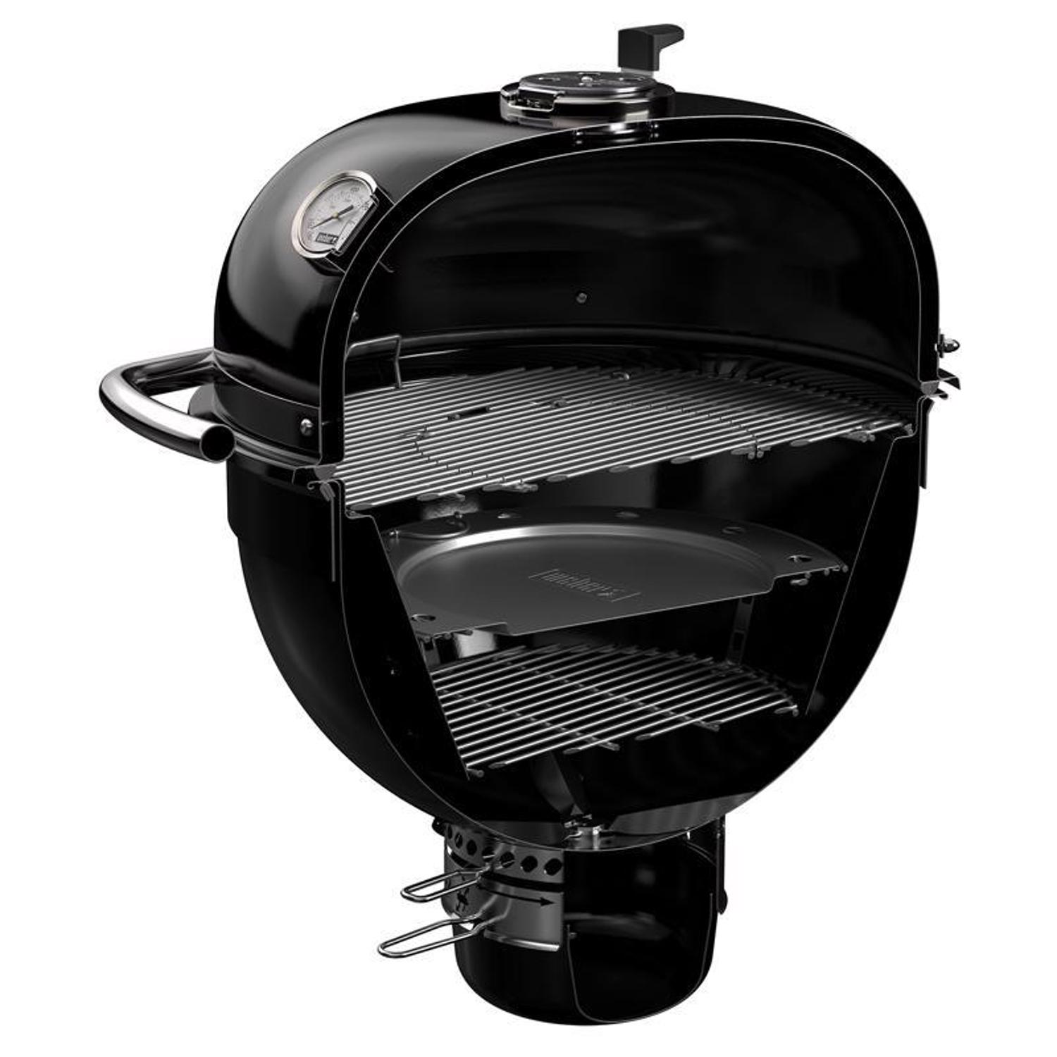Weber 24 in. Summit S6 Charcoal Kamado Grill and Smoker Black