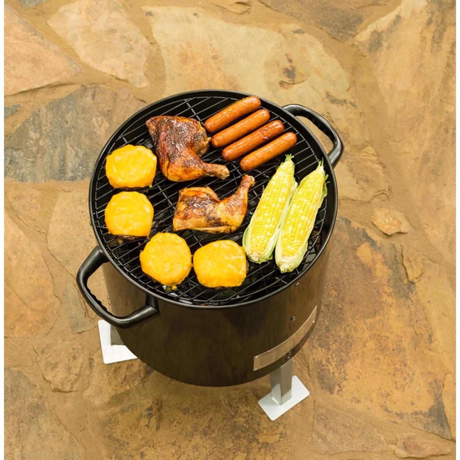 Masterbuilt John McLemore Signature Series Charcoal Bullet Smoker Black