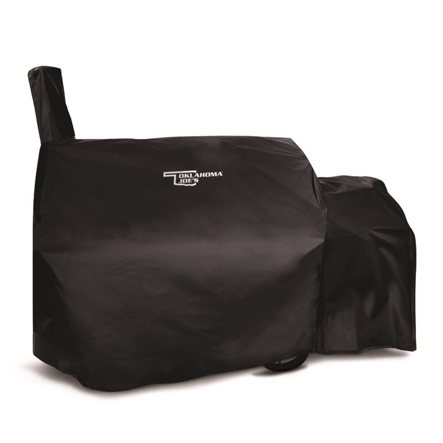 Oklahoma Joe's Black Grill Cover For Oklahoma Joe's Longhorn Offset Smoker
