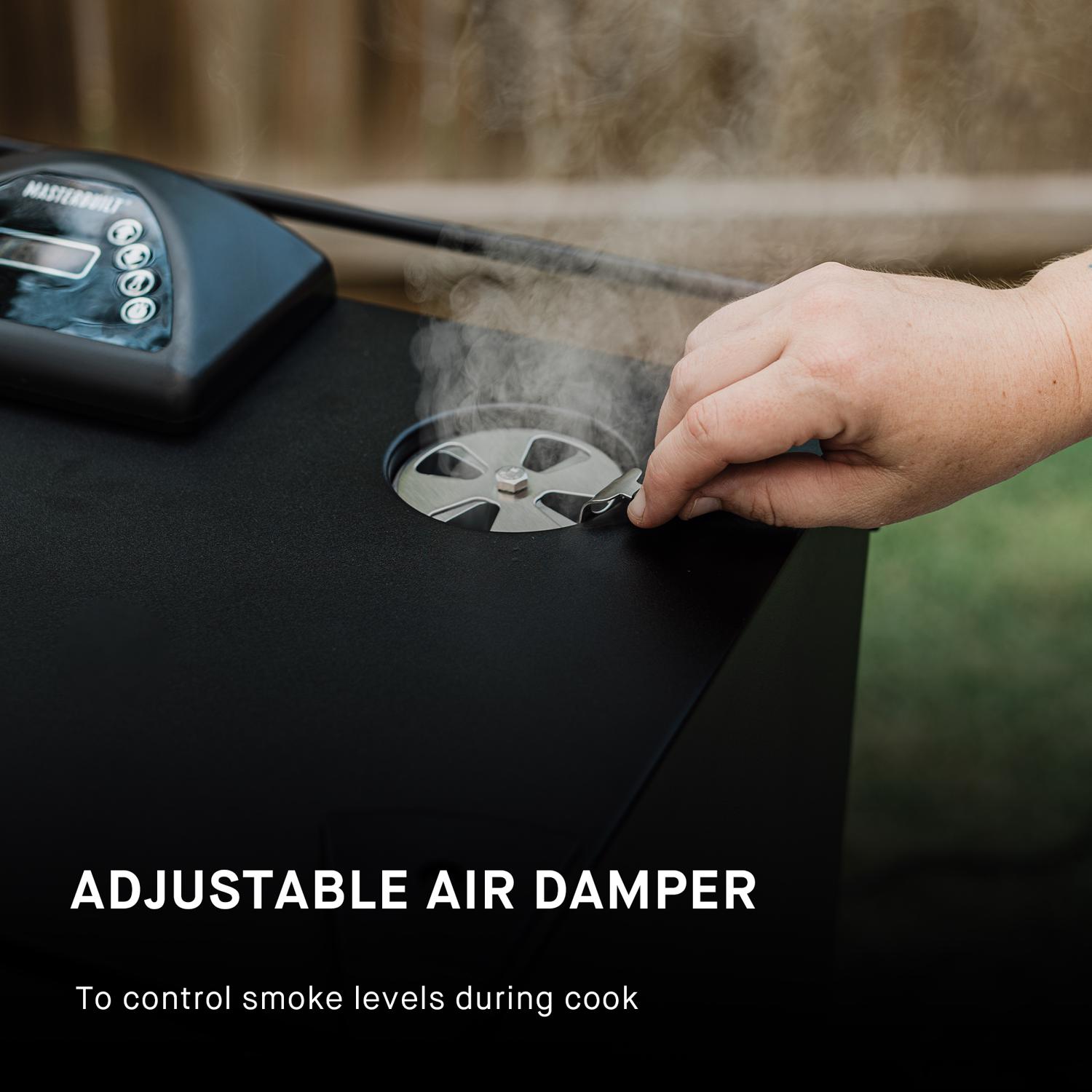 Masterbuilt Digital Wood Chips Vertical Smoker Black