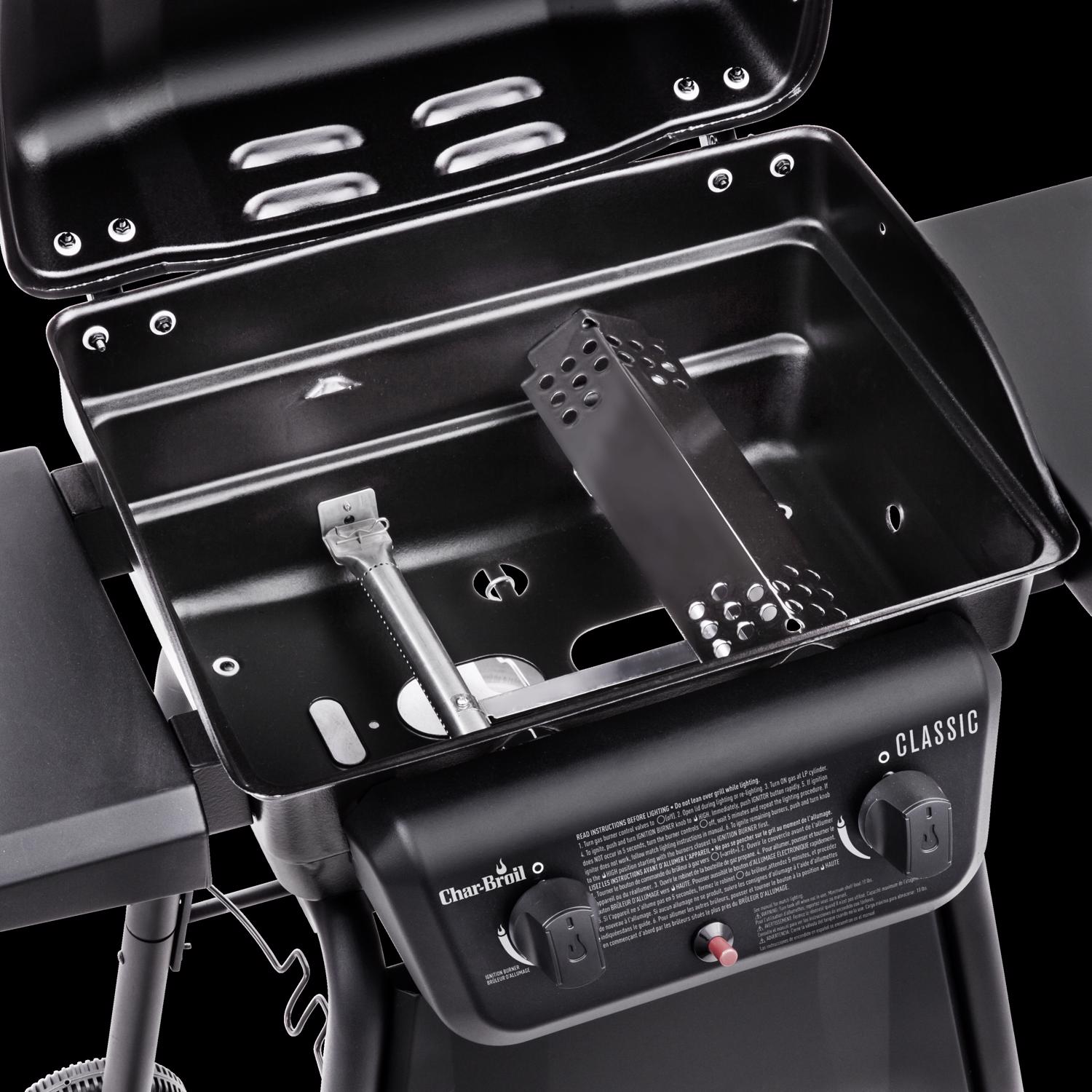 American Gourmet 2 Burner Liquid Propane Grill Black