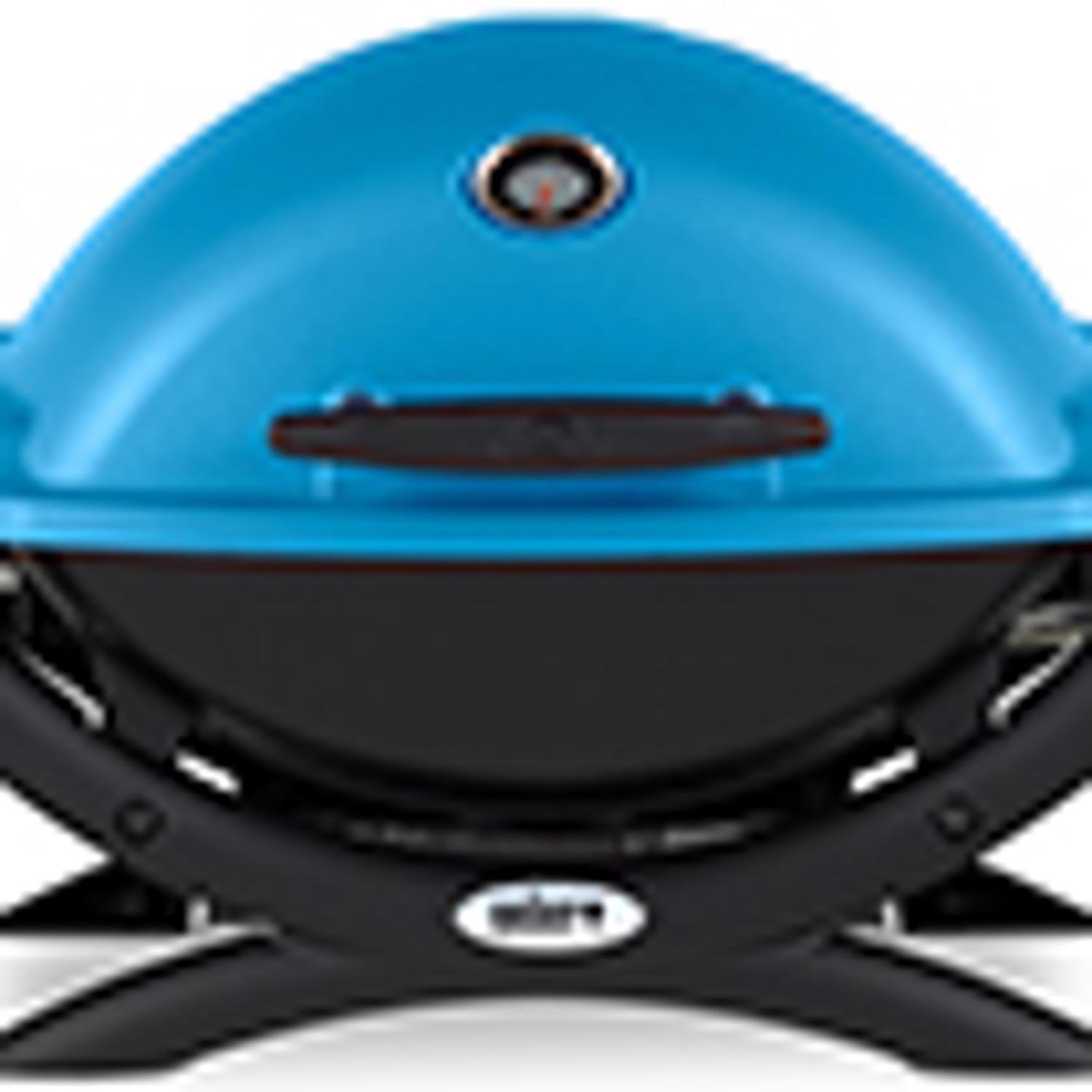 Weber Q1200 1 Burner Liquid Propane Grill Blue