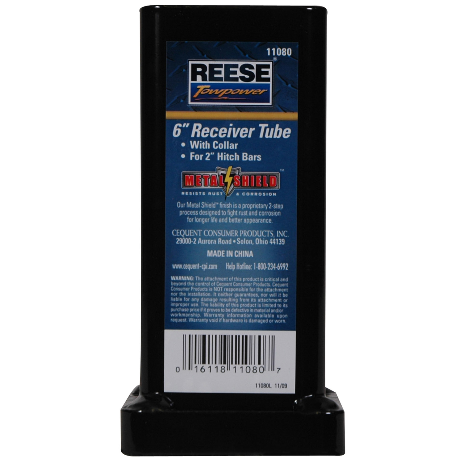 Reese Towpower Receiver Tube with Collar