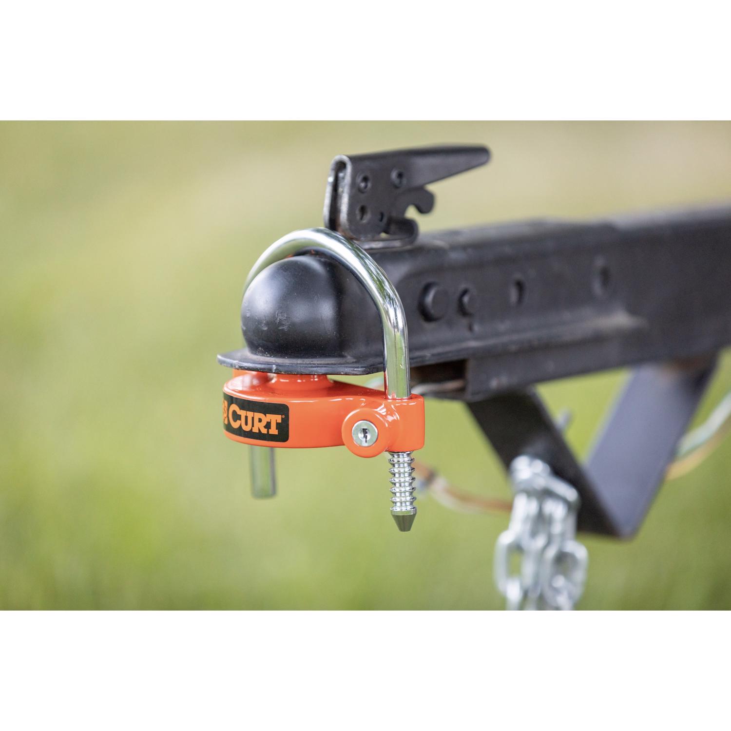 CURT Universal Trailer Coupler Lock
