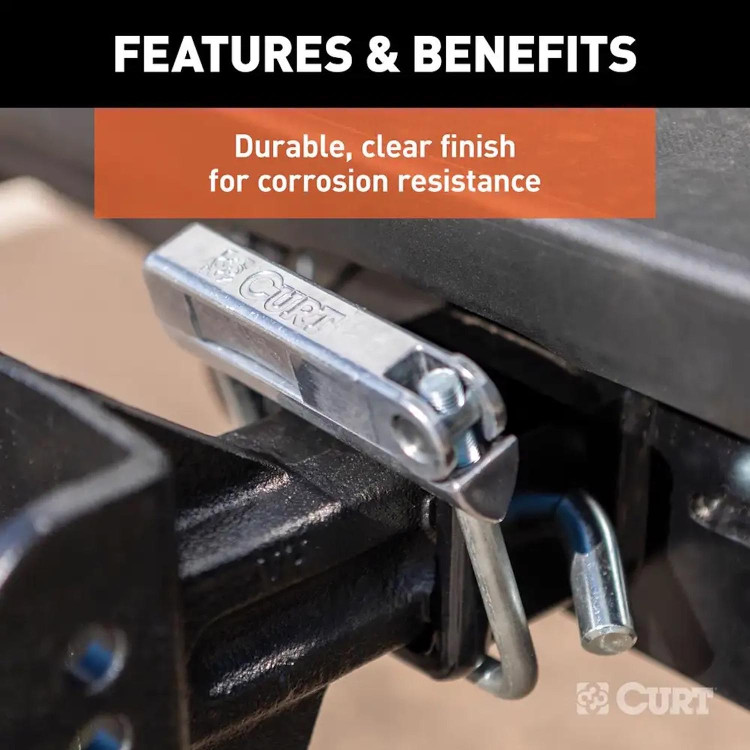 Curt Anti-Rattle Hitch Clamp