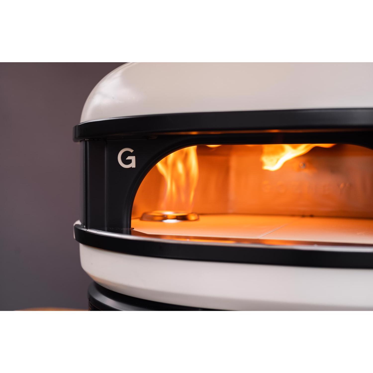 Gozney Dome 29 in. Propane Gas/Wood Outdoor Pizza Oven Bone