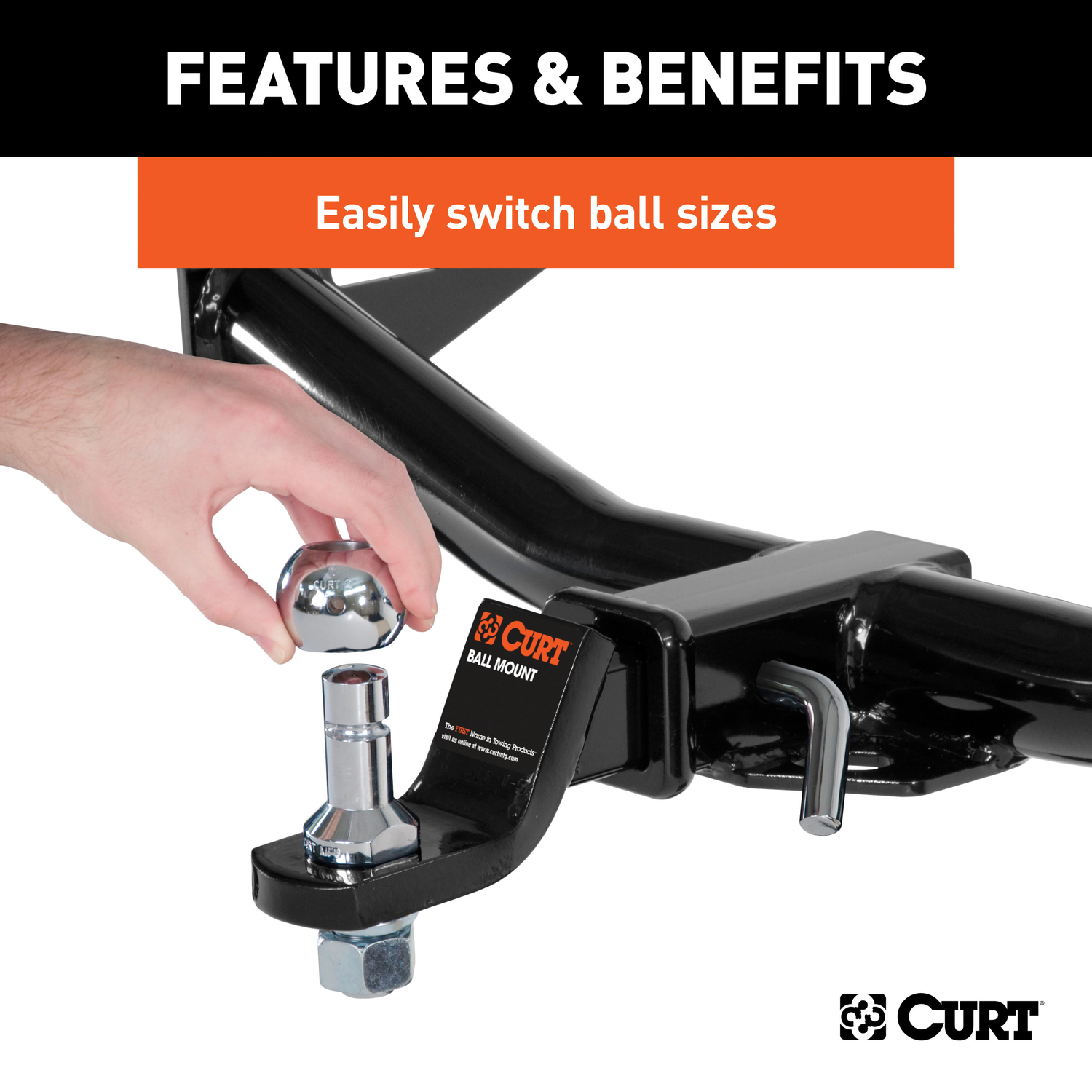 CURT Hitch Ball Set