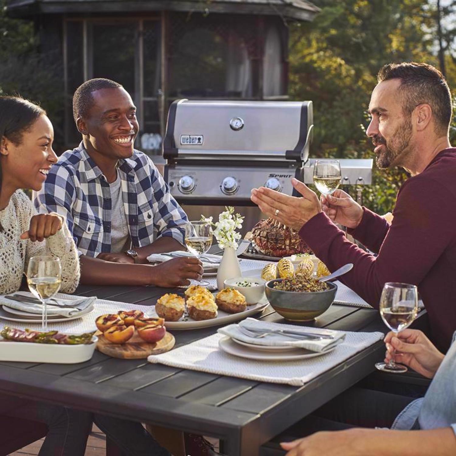 Weber Spirit S-315 3 Burner Natural Gas Grill Stainless Steel