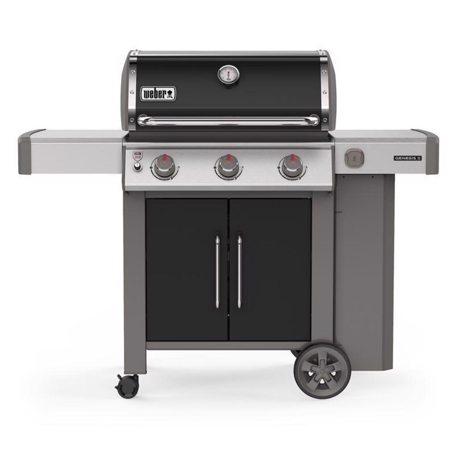 Weber Genesis II E-315 3 Burner Liquid Propane Grill Black