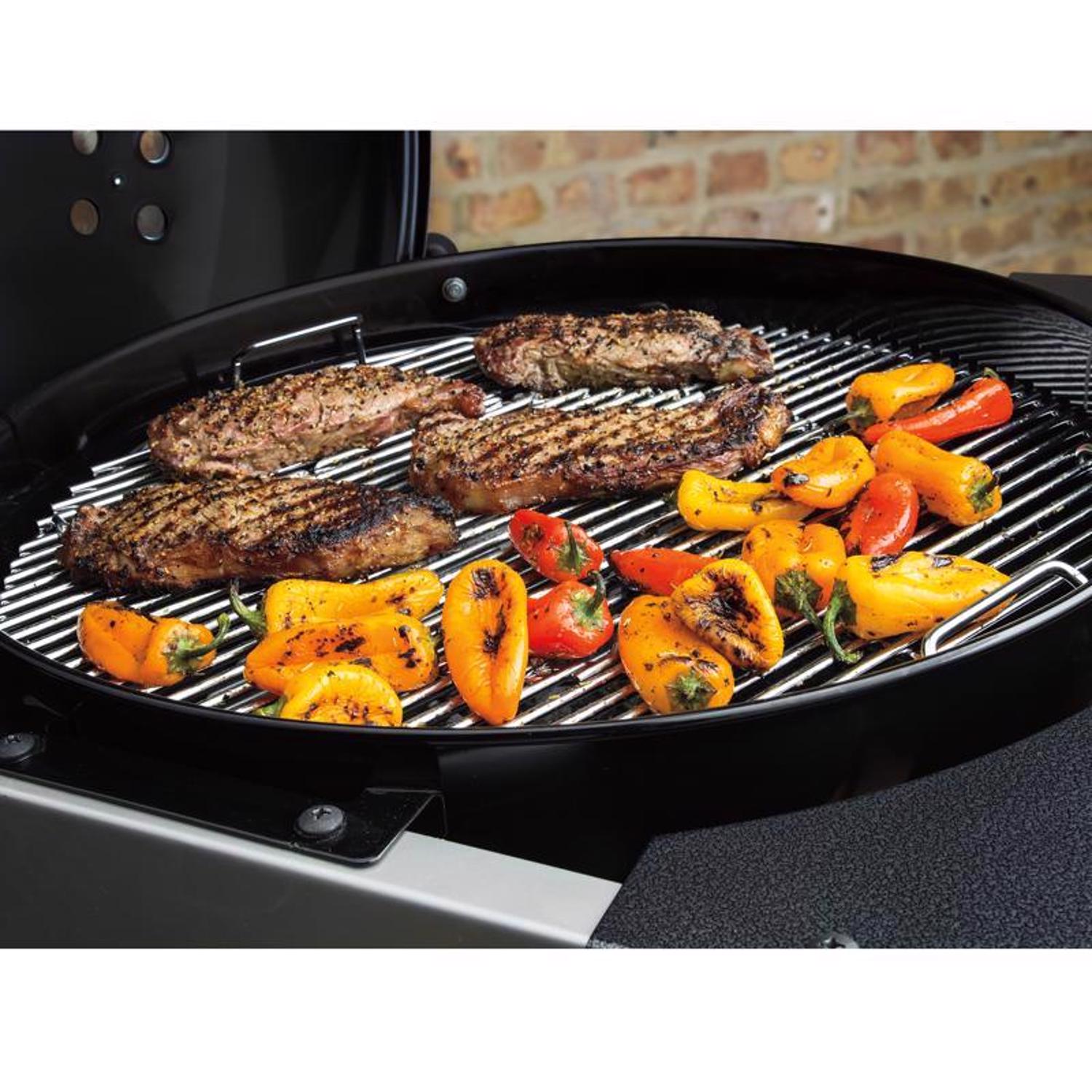 Weber 22 in. Performer Premium Charcoal Grill Black
