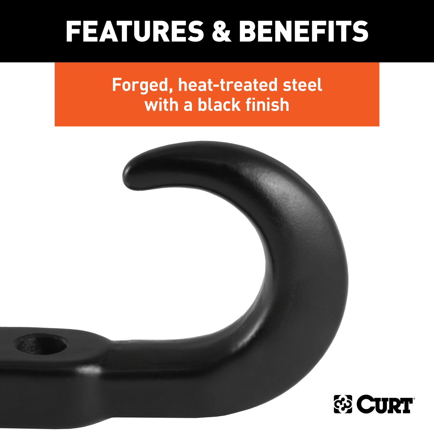 CURT 10000 lb. cap. Tow Hook