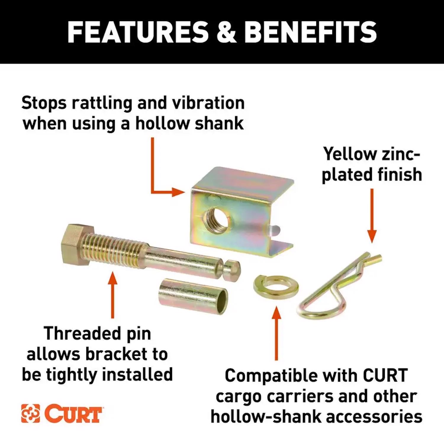 Curt Anti-Rattle Hitch Kit
