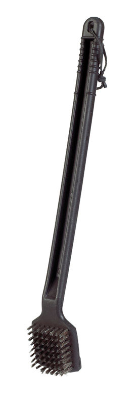 Grill Mark Grill Brush with Scraper 2.8 in. H X 17 in. L X 1 in. W 1 pk