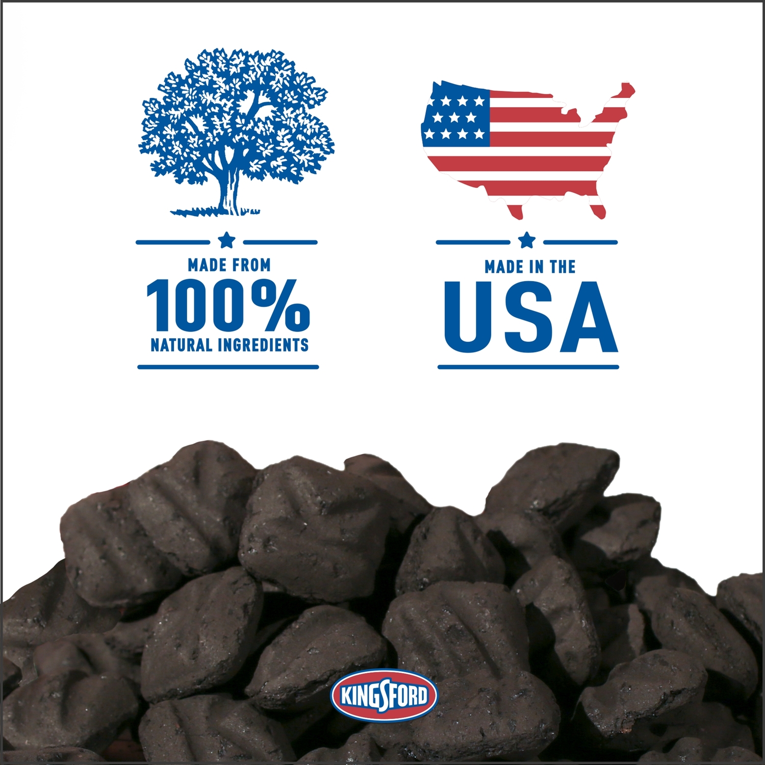 Kingsford Professional All Natural Charcoal Briquettes 12 lb