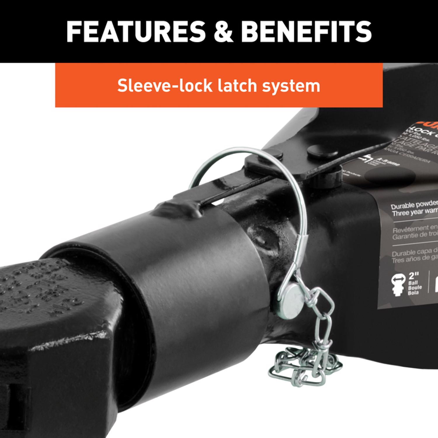 CURT 7000 lb. cap. 2 in. Frame Coupler