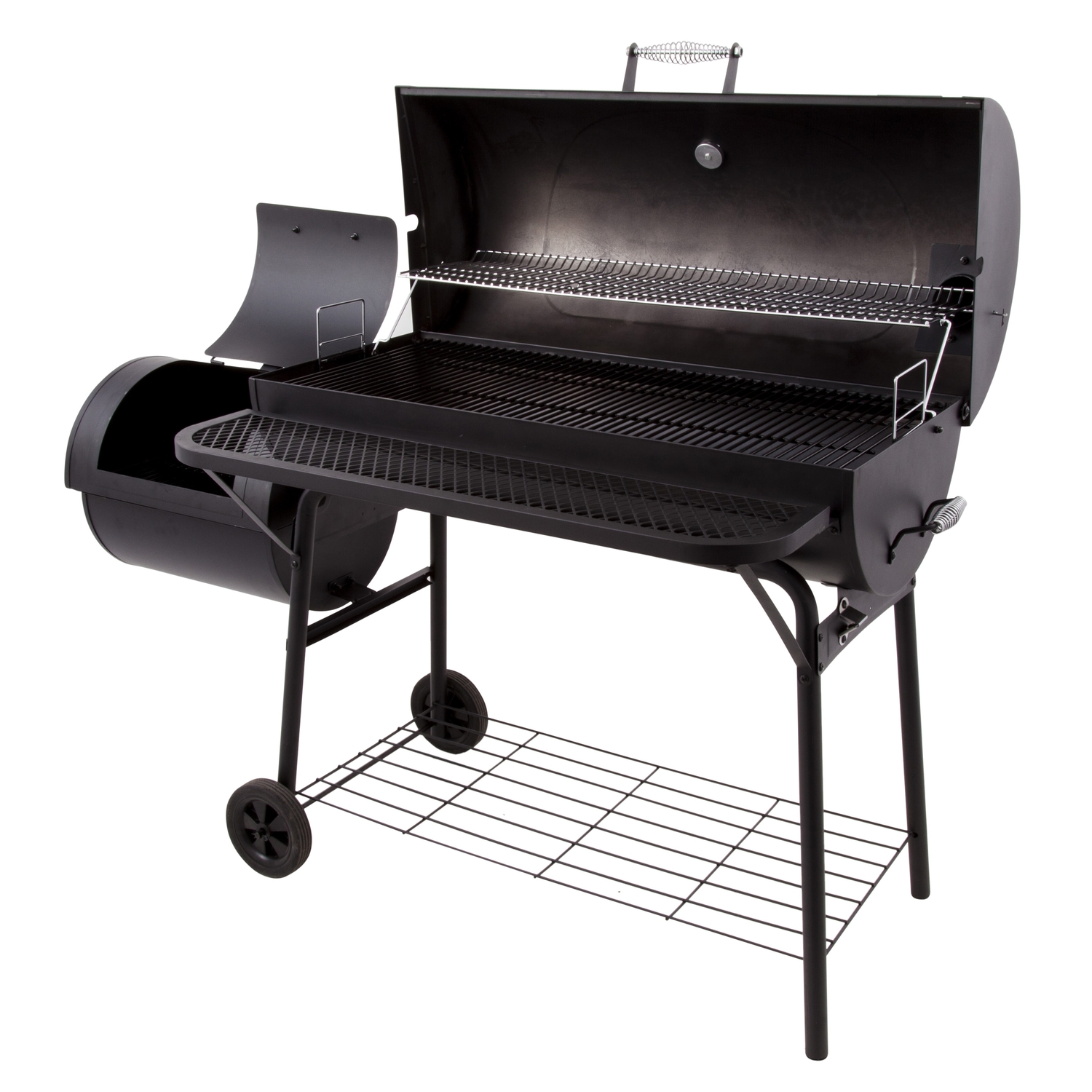 Char-Broil American Gourmet Charcoal Offset Smoker Black