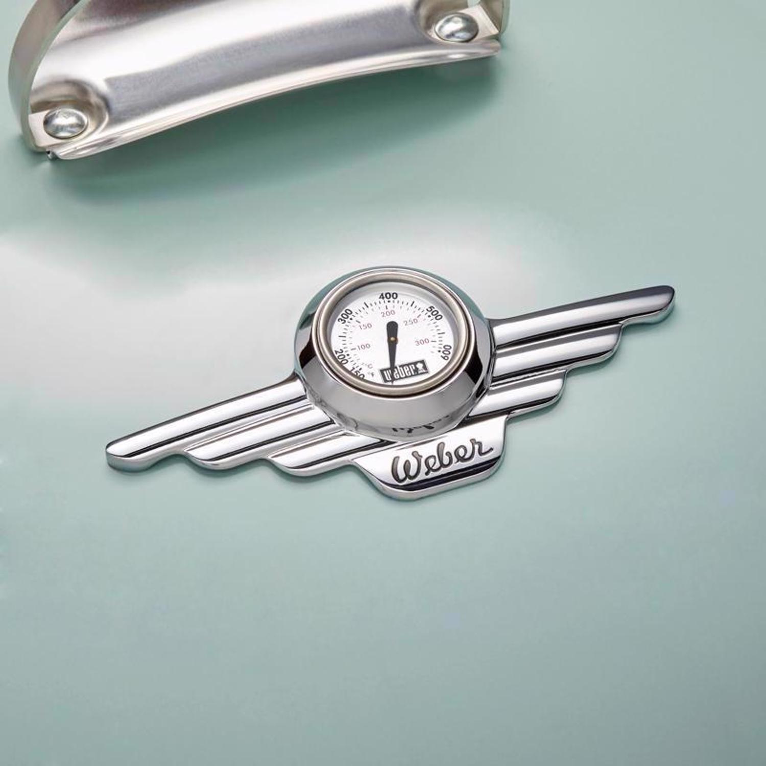 Weber 22 in. 70th Anniversary Kettle Charcoal Grill Rock N Roll Blue