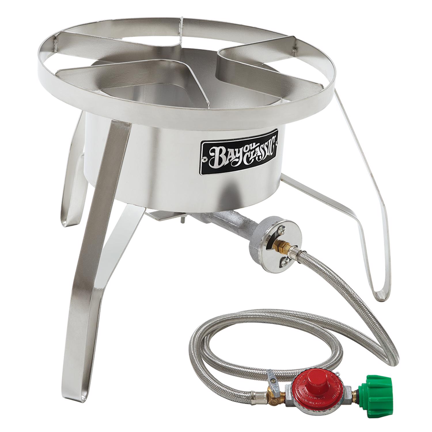 Bayou Classic 59000 BTU Stainless Steel Outdoor Cooker