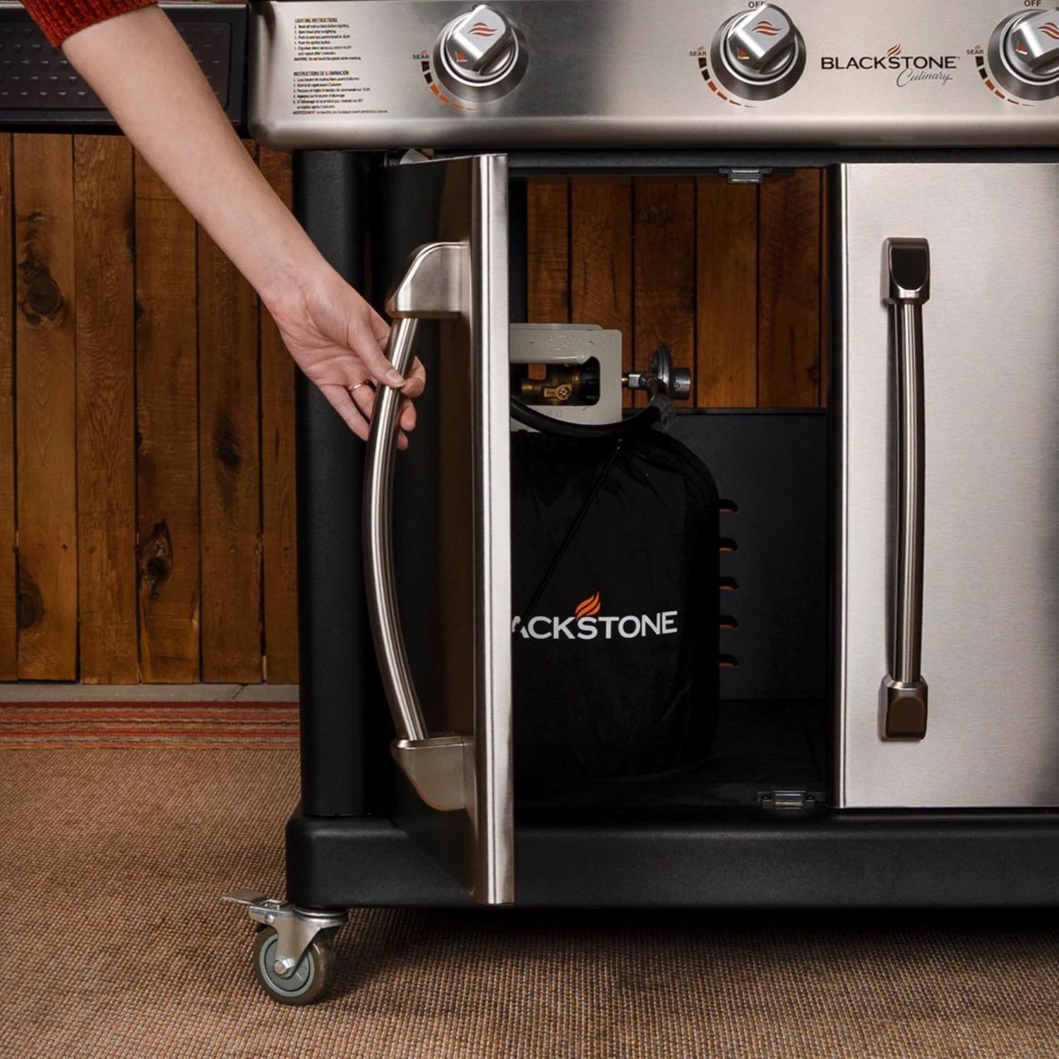 Blackstone 5 Burner Liquid Propane Outdoor Griddle Black/Silver