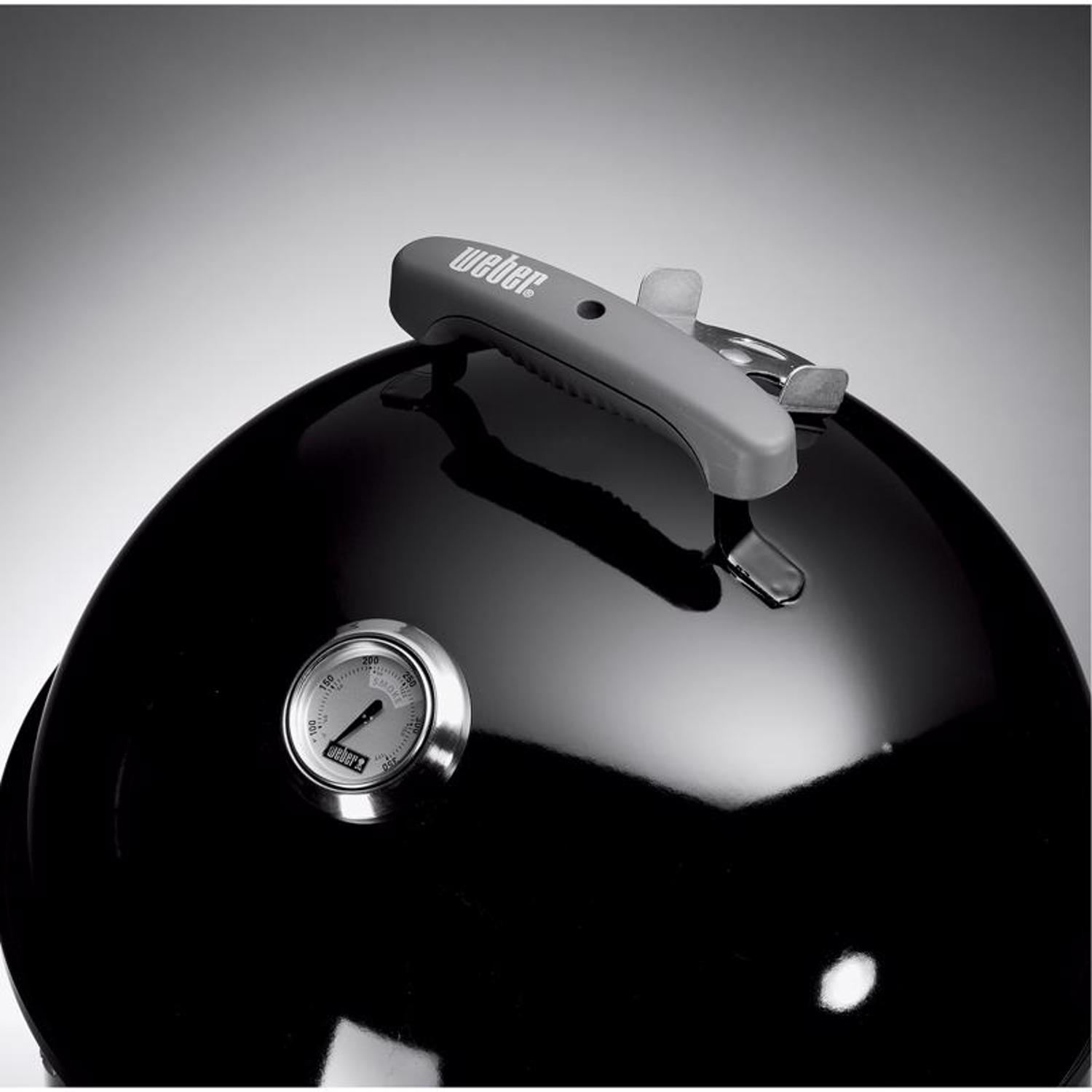 Weber Smokey Mountain Charcoal/Wood Bullet Smoker Black