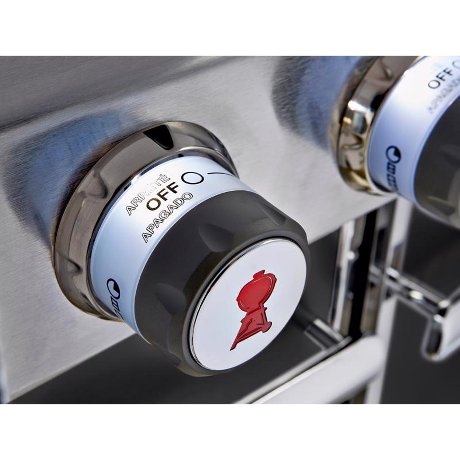 Weber Summit S-470 4 Burner Natural Gas Grill Stainless Steel