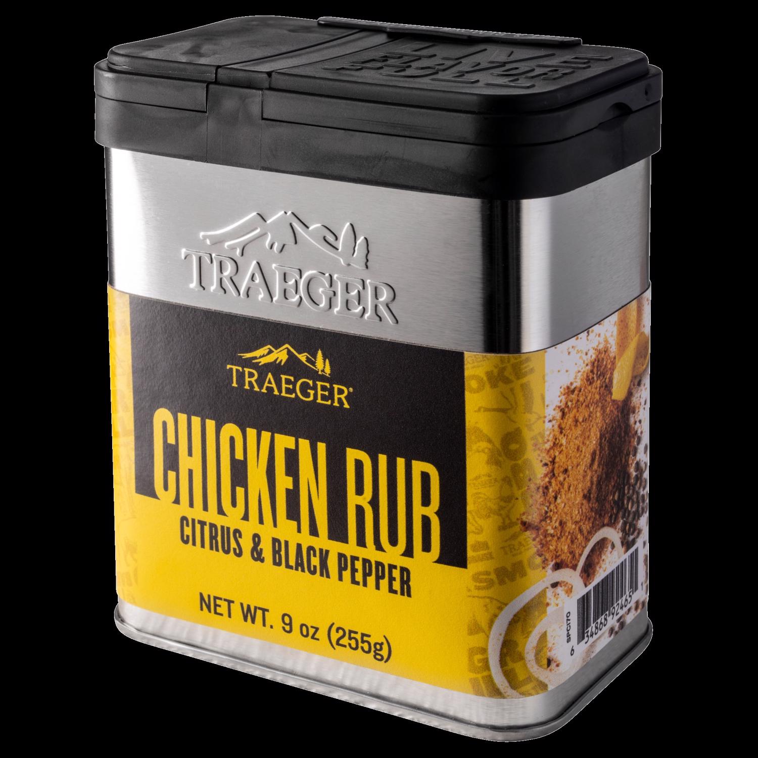 Traeger Citrus and Black Pepper Chicken Rub 9 oz