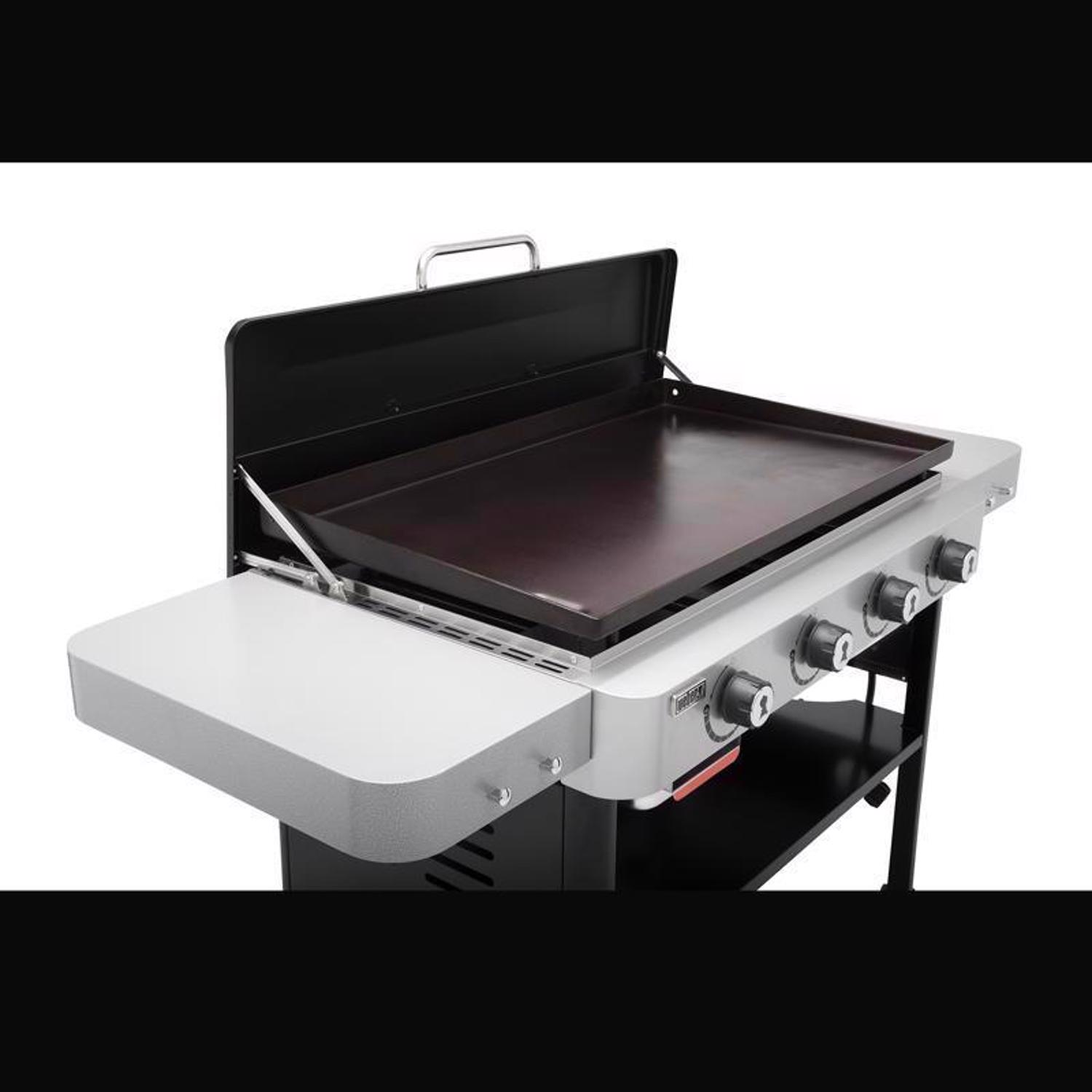 Weber 36 4 Burner Liquid Propane Outdoor Griddle Black