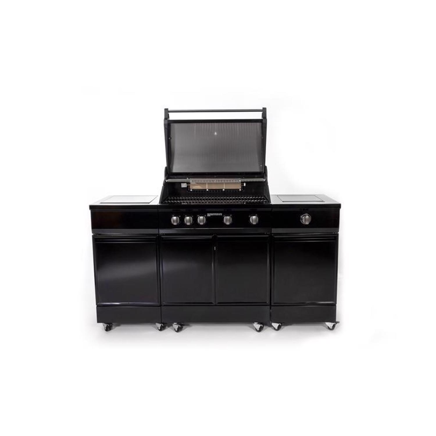 TYTUS 4 Burner Liquid Propane Grill Black