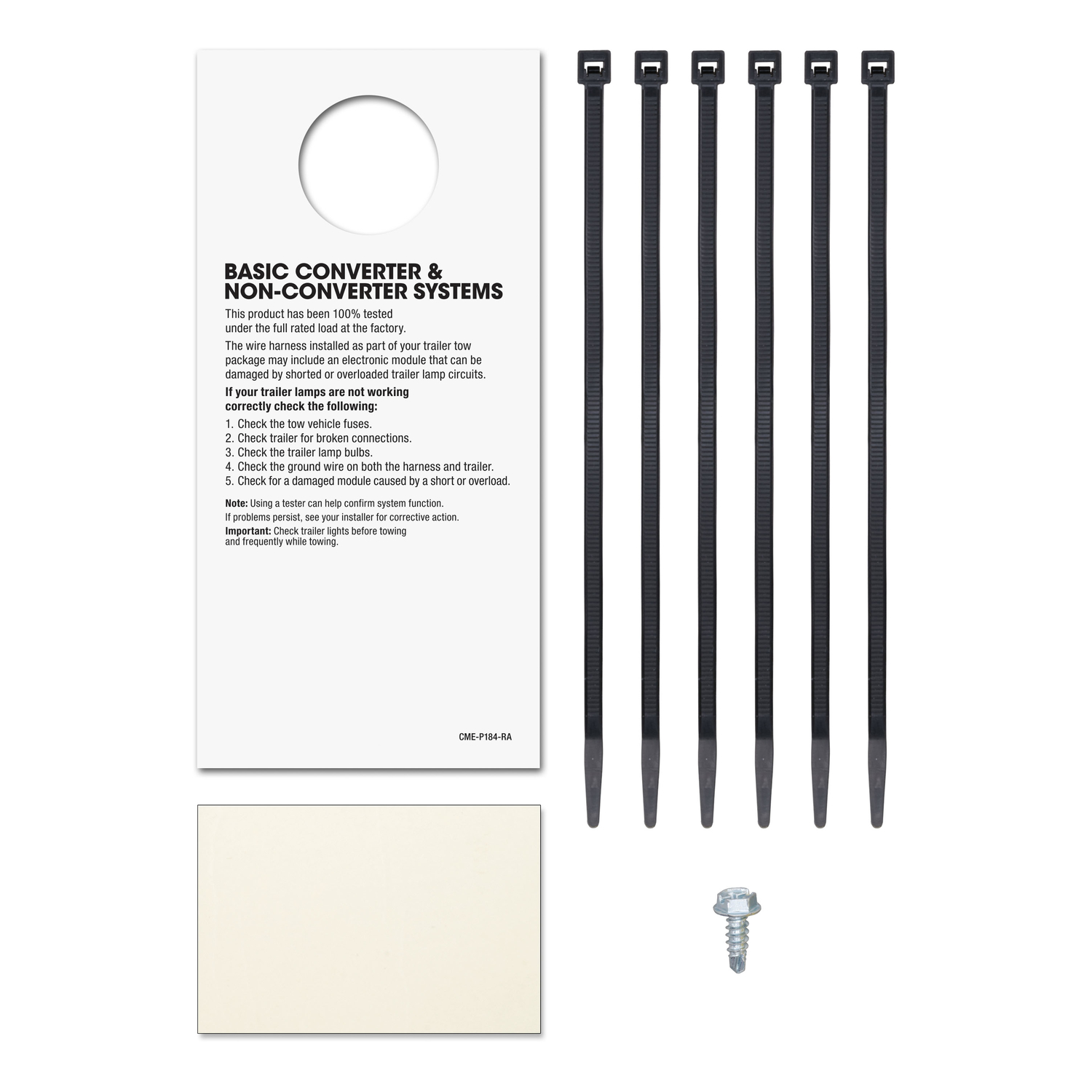 CURT 4 Flat Wiring Harness Connector