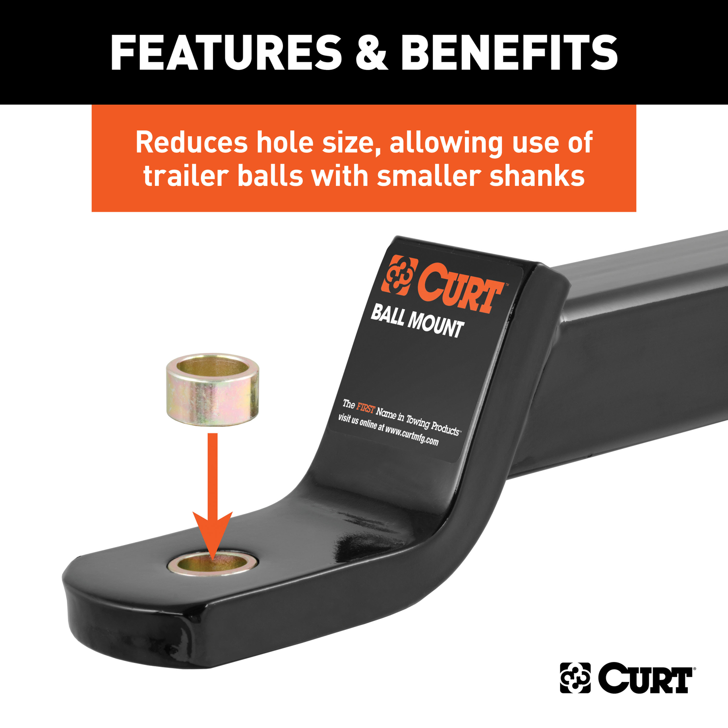 CURT Ball Reducer Bushing