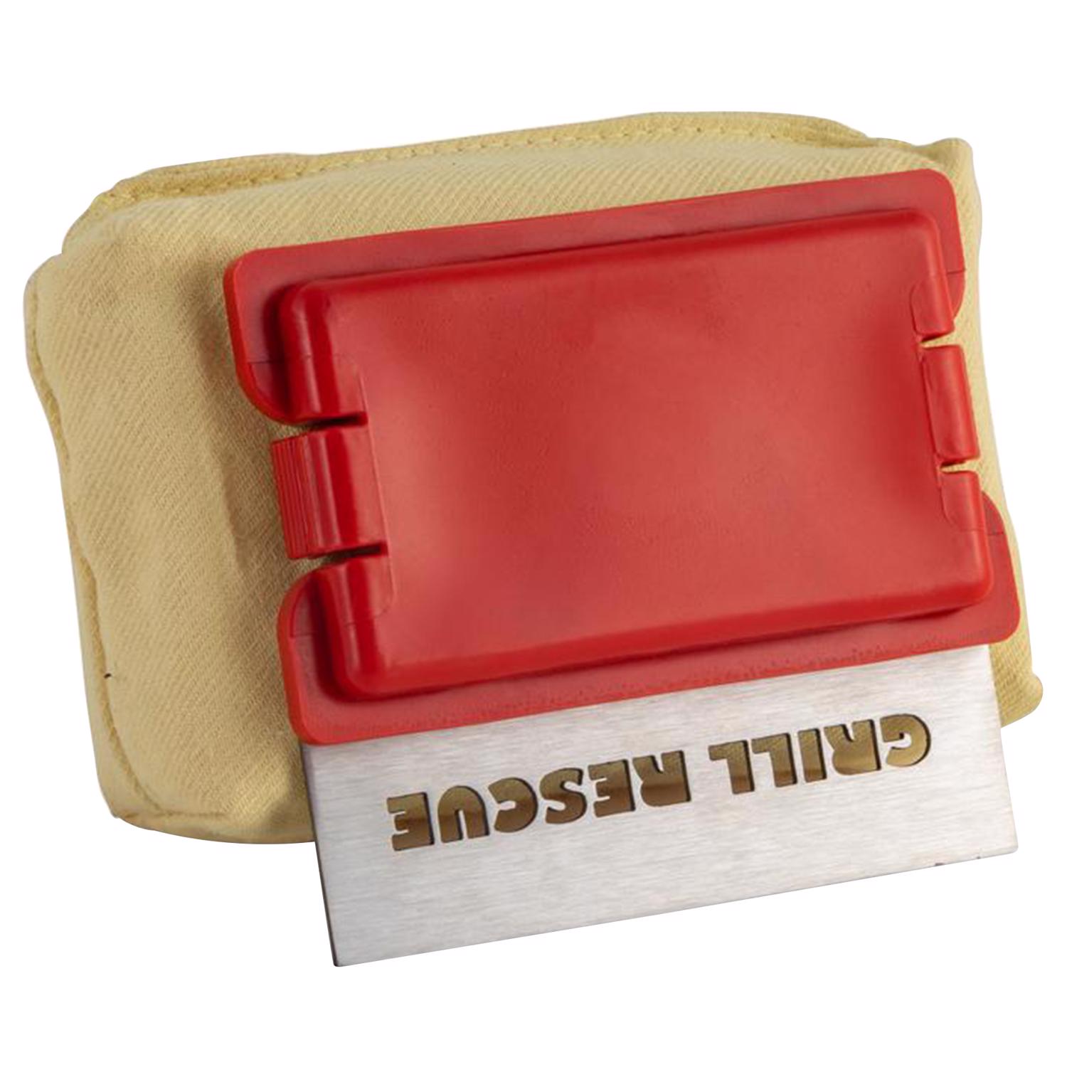 Grill Rescue Grill Brush with Scraper 1 in. H X 15 in. L X 5.5 in. W 1 pk