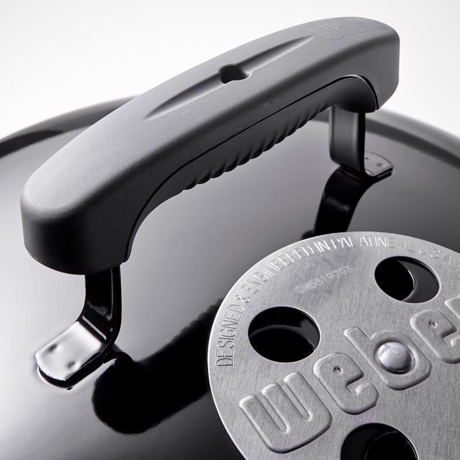 Weber 14 in. Smokey Joe Premium Charcoal Grill Black