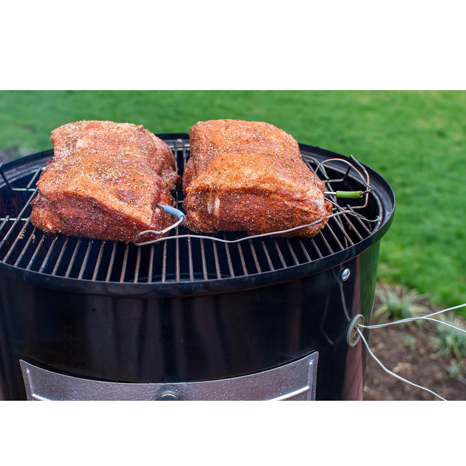 Weber Smokey Mountain Charcoal/Wood Bullet Smoker Black