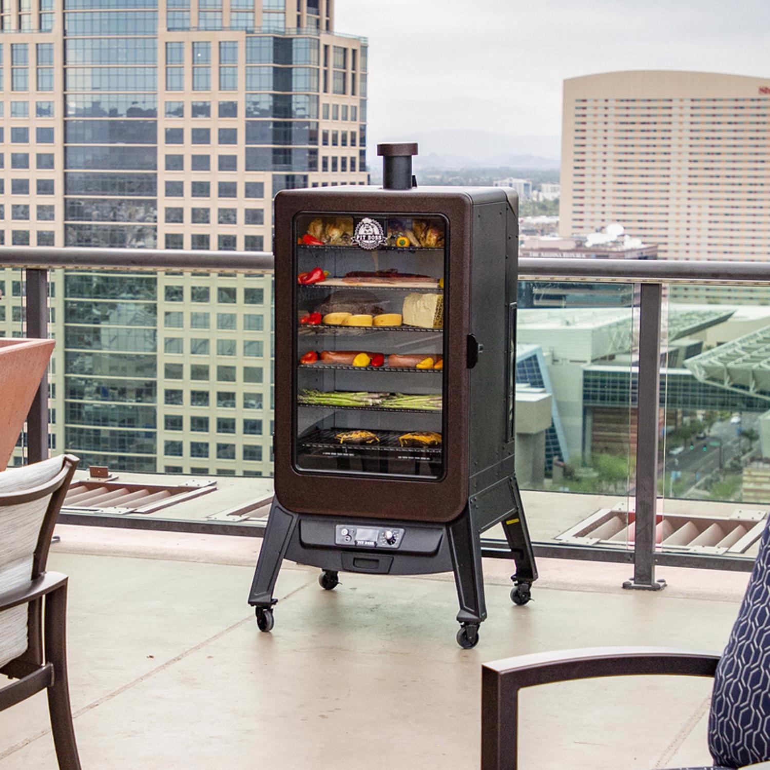 Pit Boss 7-Series Wood Pellet Vertical Smoker Copper