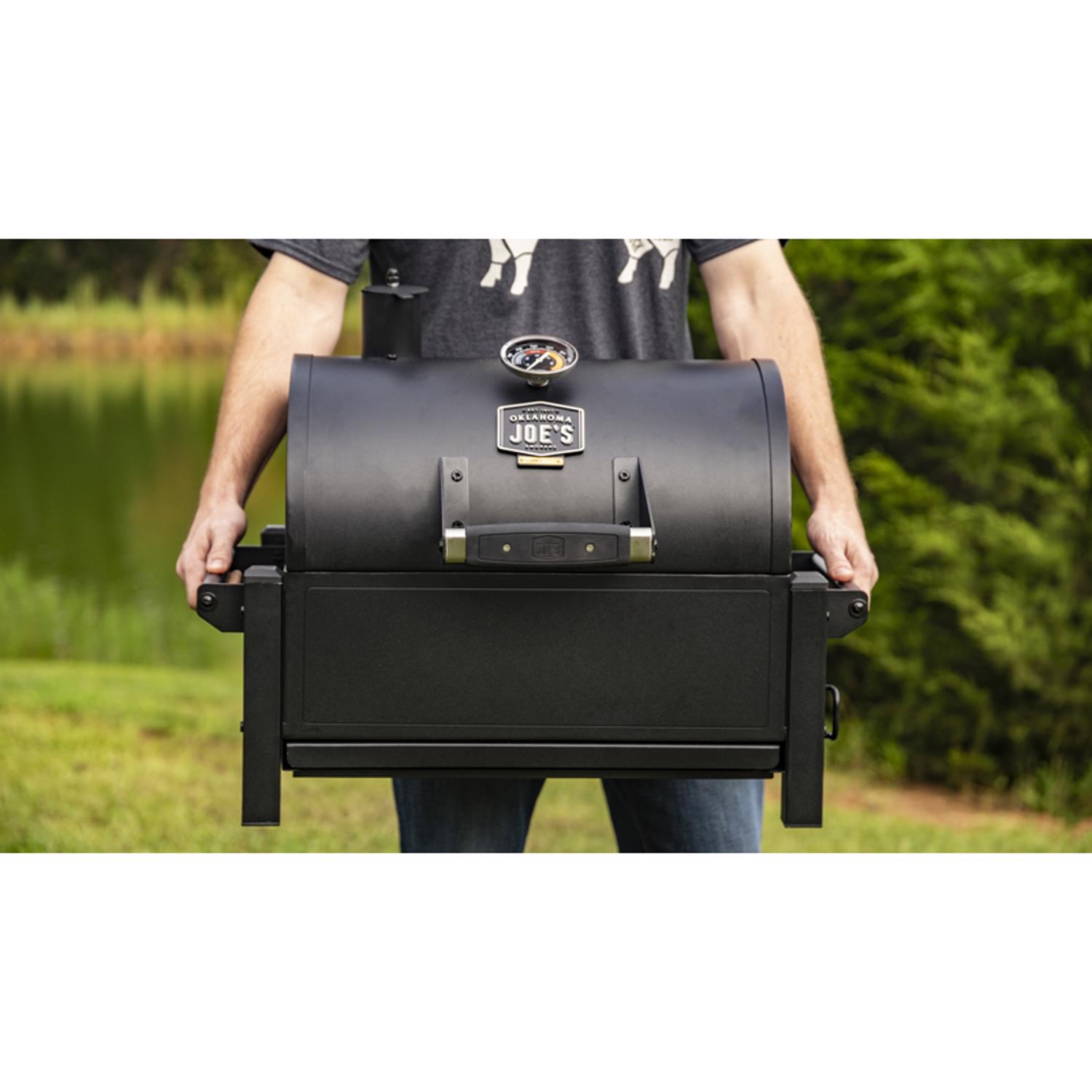 Oklahoma Joe's 17 in. Rambler Charcoal Grill Black