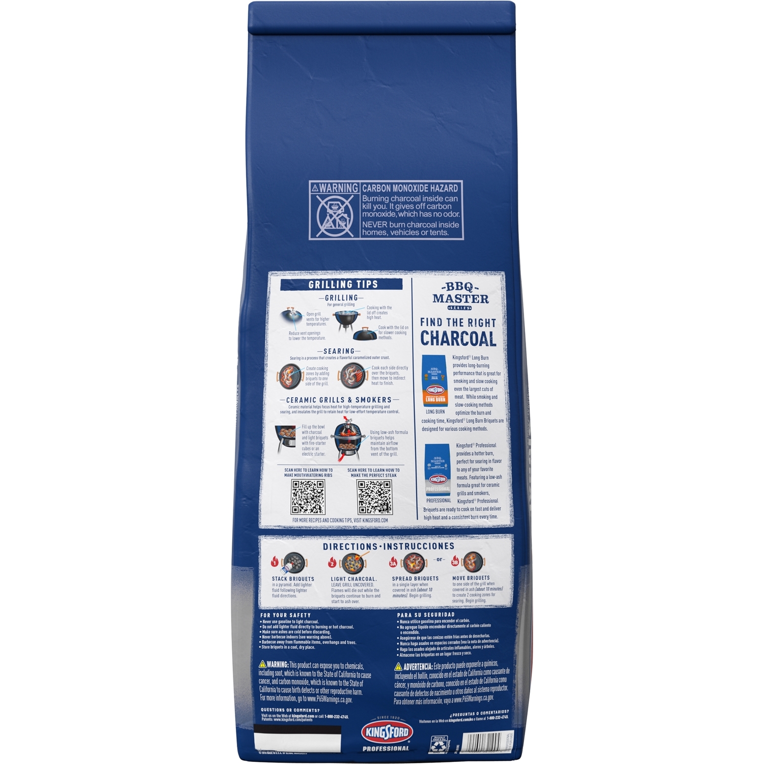 Kingsford Professional All Natural Charcoal Briquettes 12 lb