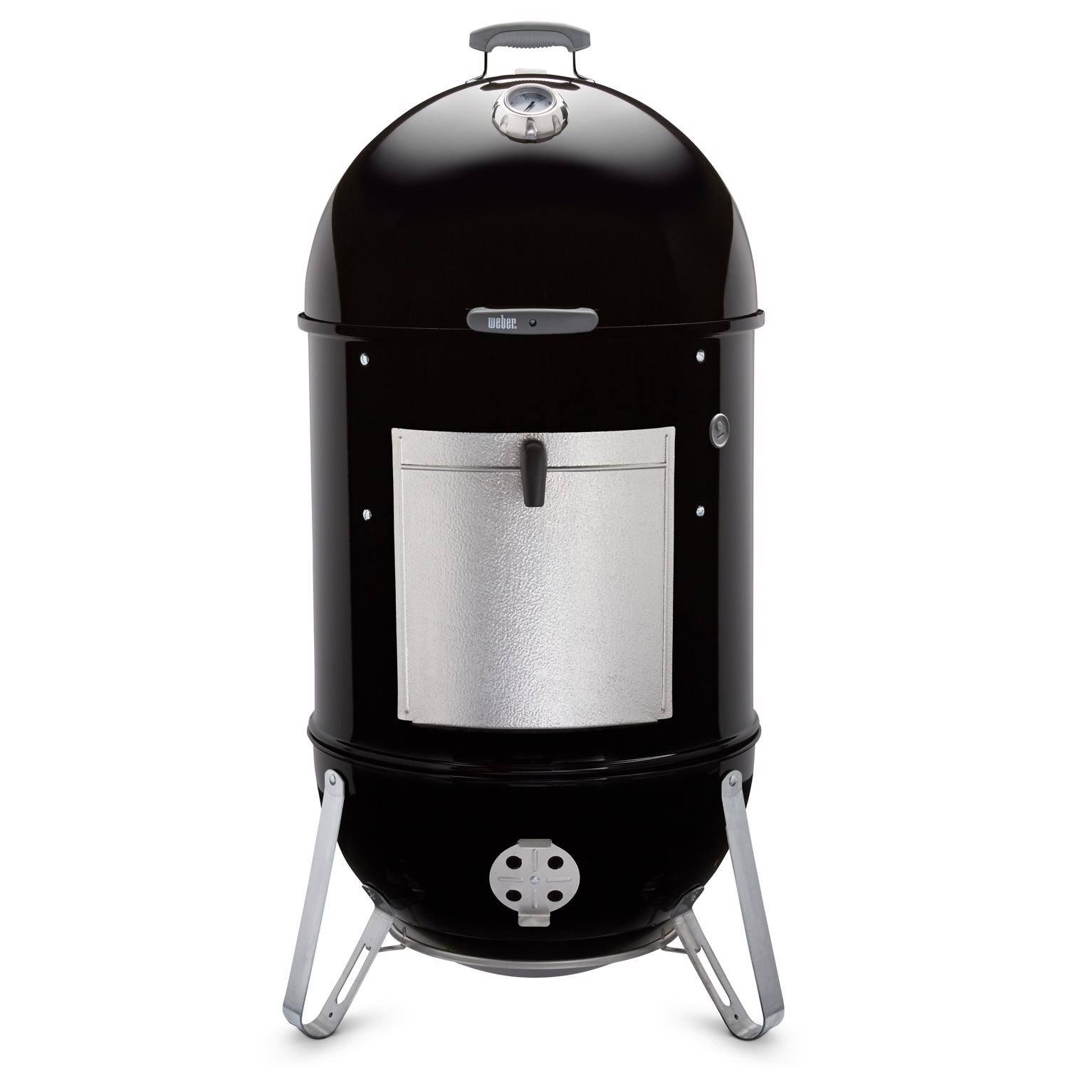 Weber Smokey Mountain Charcoal/Wood Bullet Smoker Black
