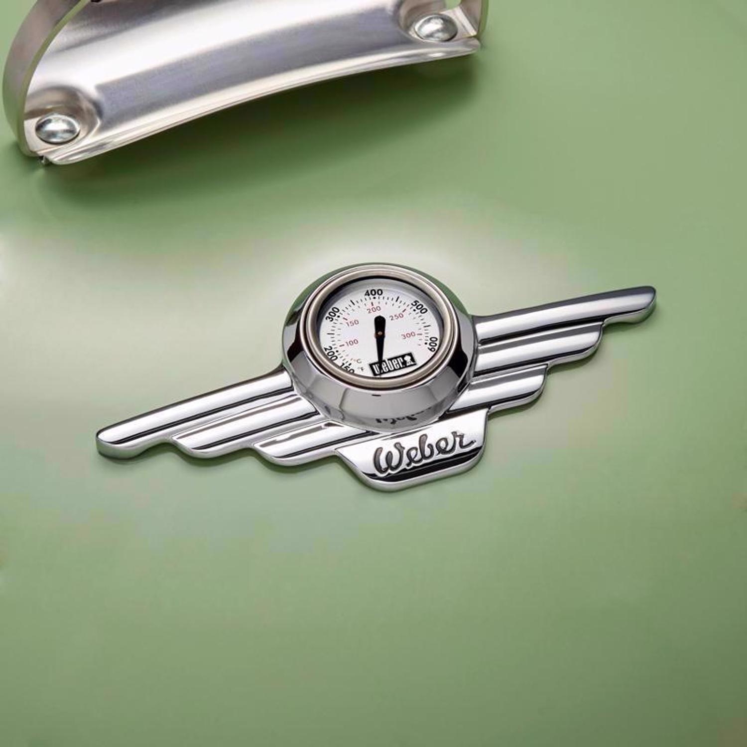 Weber 22 in. 70th Anniversary Kettle Charcoal Grill Diner Green